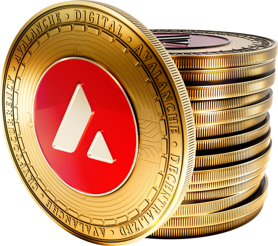 3D Cryptocurrency Coins